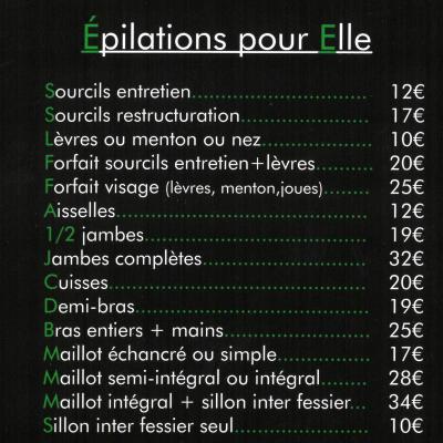 Epilation elle