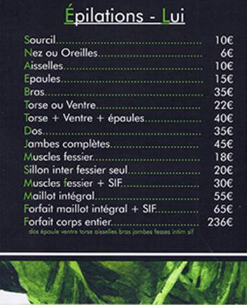 Epilation lui